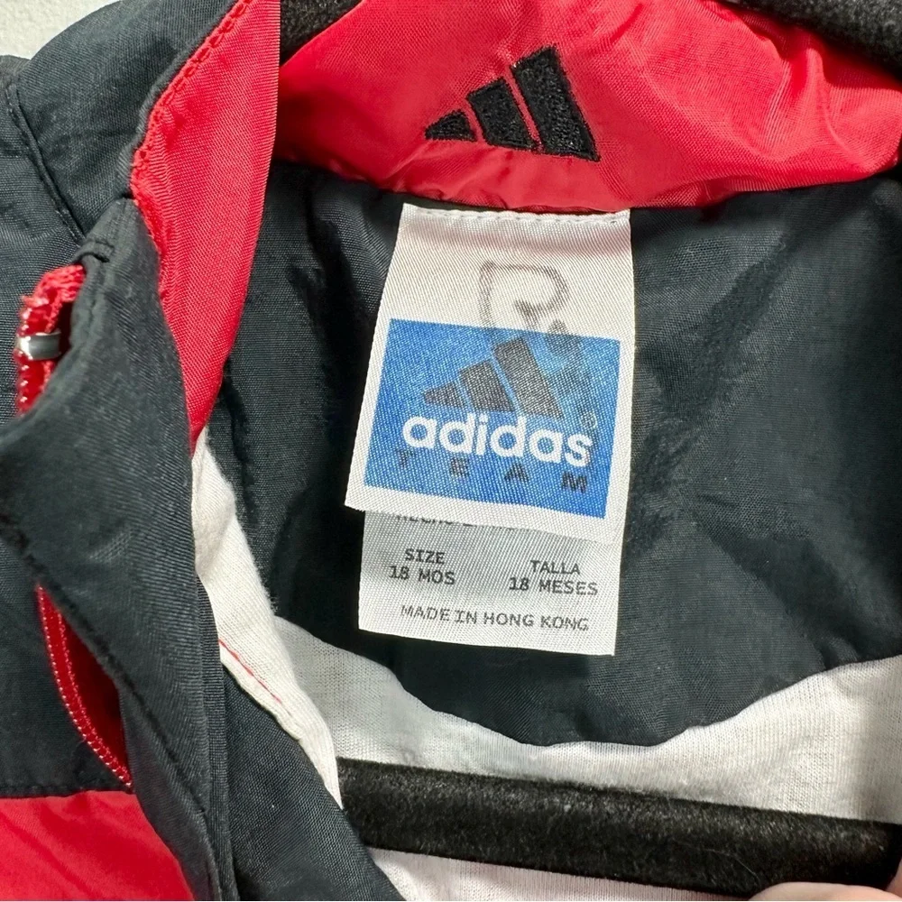 Vintage Adidas Wisconsin Badgers Track Jacket